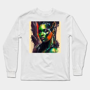 Melanin Majesty: Bold and Beautiful T-Shirt Long Sleeve T-Shirt